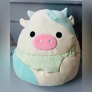 🐄🌸 Belana 🌸🐄  Squishmallows Limited edition Belana the cow with bandana